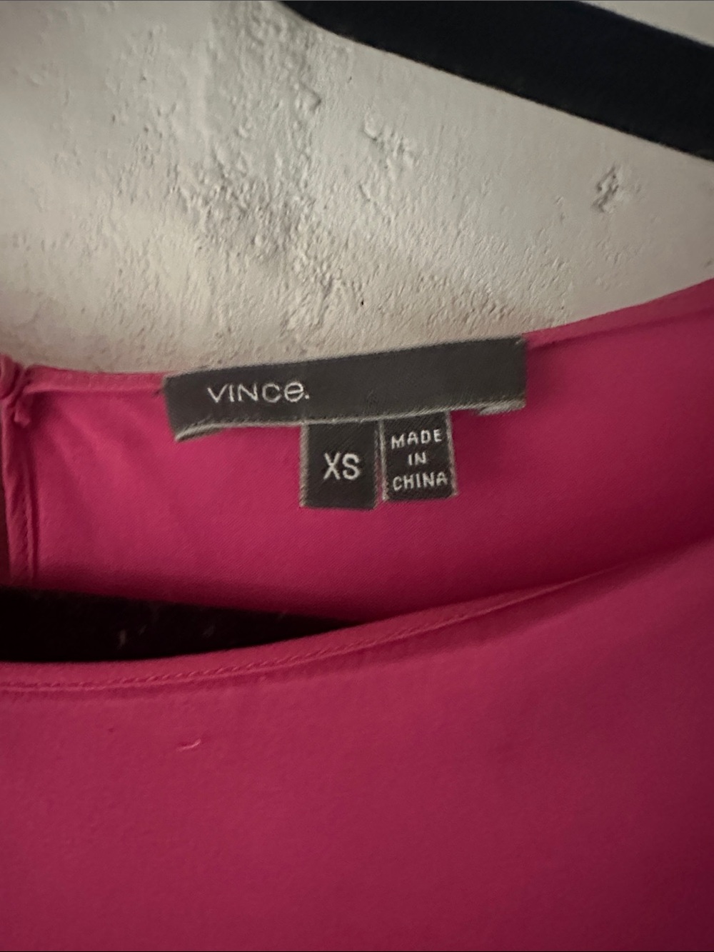 Vince Fuchsia Boatneck Blouse - Picture 2 of 3